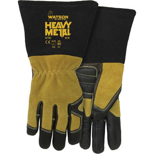 Gants de soudage MIG/&eacute;lectrode 2782 Fired Up pour femmes, Cuir fleur de vache, Taille Petit MAS Chibougamau