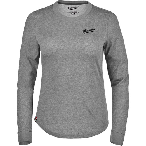 FREEFLEX Long-Sleeve Hybrid T-Shirt, Women's, X-Small, Grey MAS Chibougamau