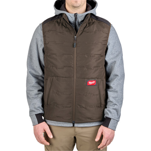Veste l&eacute;g&egrave;re et isol&eacute;e FREEFLEX, Hommes, Petit, Brun MAS Chibougamau