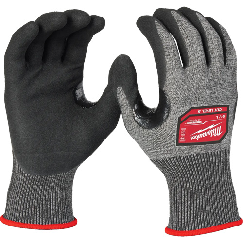 Gants de haute dext&eacute;rit&eacute;, Taille Petit, Calibre 18, Rev&ecirc;tement Nitrile, Enveloppe en Poly&eacute;thyl&egrave;ne, ANSI/ISEA 105 niveau 5 MAS Chibougamau
