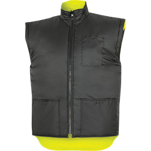 Parka de s&eacute;curit&eacute; d'hiver imperm&eacute;able 7-en-1 5057 Pioneer Yukon, Polyester, Noir/Jaune lime haute visibilit&eacute;, T-petit MAS Chibougamau