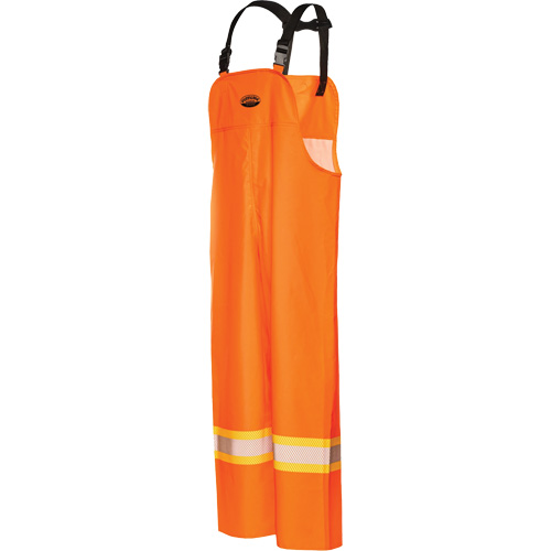 R805 Hurricane Bib Pants, Small, High Visibility Orange MAS Chibougamau