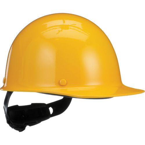Skullgard&reg; Full Brim Hard Hat, Ratchet Suspension, Yellow MAS Chibougamau