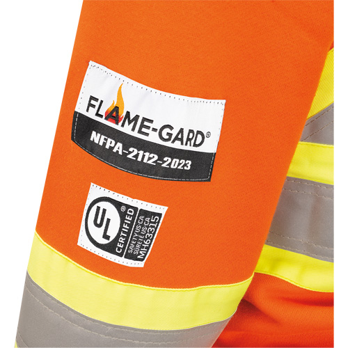Heavyweight Safety Hoodie, Women's, X-Small, High Visibility Orange MAS Chibougamau