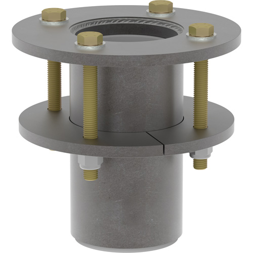 DBI-SALA&reg; Confined Space Deck Mount Base, Stainless Steel MAS Chibougamau