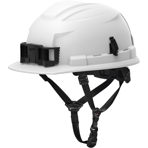 Casque de s&eacute;curit&eacute; &agrave; bordure avant BOLT, R&eacute;pond aux normes CSA type 2, Suspension Rochet, Non ventil&eacute; MAS Chibougamau