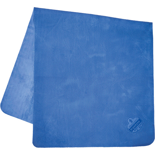 Serviette de refroidissement par &eacute;vaporation &eacute;conomique Chill-Its 6601, Bleu MAS Chibougamau