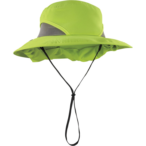 Chill-Its 8934 Ranger Hat with Neck Shade, Large/X-Large, Hi-Vis Lime MAS Chibougamau