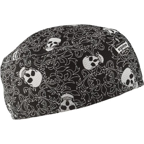 Chill-Its 6630 High-Performance Skull Cap with Terry Cloth Sweatband, Multi-Colour MAS Chibougamau