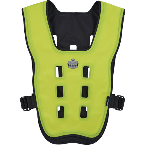 Veste de refroidissement &eacute;vaporatif Chill-Its 6685 avec fermeture &agrave; glissi&egrave;re, 2T-grand/3T-grand, Jaune lime haute visibilit&eacute; MAS Chibougamau