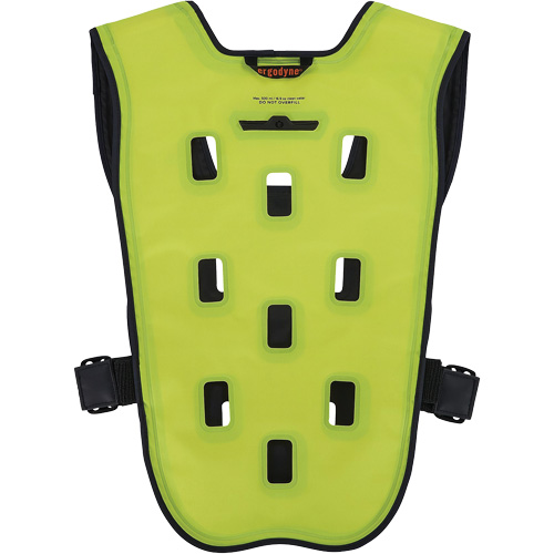 Veste de refroidissement &eacute;vaporatif Chill-Its 6685 avec fermeture &agrave; glissi&egrave;re, 2T-grand/3T-grand, Jaune lime haute visibilit&eacute; MAS Chibougamau