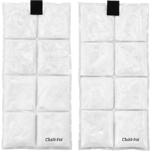 Chill-Its 6260 Lightweight Phase Change Cooling Vest with Rechargeable Packs, Large/X-Large, Orange MAS Chibougamau