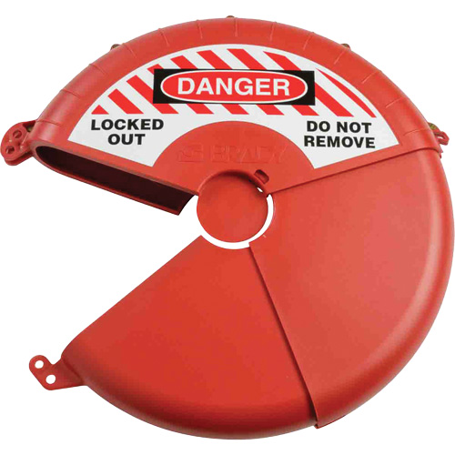 Collapsible Gate Valve Lockout Device, Wheel Type MAS Chibougamau