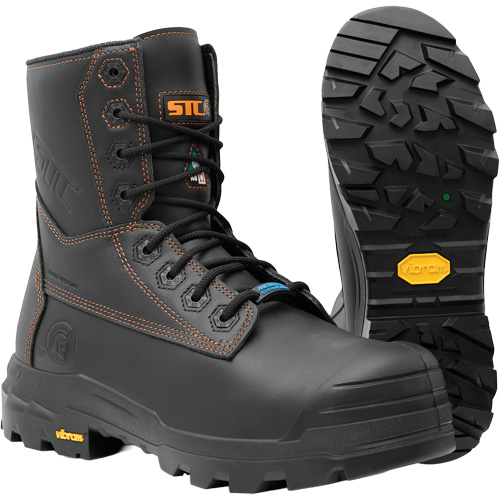 Bottes de travail Metpro Flex avec protecteur m&eacute;tatarsien, Cuir, Taille 5, Imperm&eacute;able MAS Chibougamau