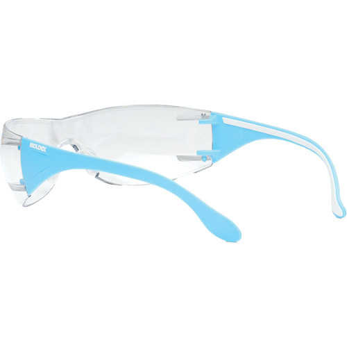 Lunettes de s&eacute;curit&eacute; bleu/blanc Adapt Lite, Lentille Transparent, Antibu&eacute;e/Anti-&eacute;gratignures, ANSI Z87+/R&eacute;pond ou surpasse la norme CSA Z94.3 MAS Chibougamau