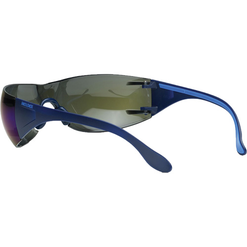 Adapt Lite Safety Glasses, Blue Mirror Lens, Anti-Fog/Anti-Scratch, ANSI Z87+/Meets/Exceeds CSA Z94.3 MAS Chibougamau