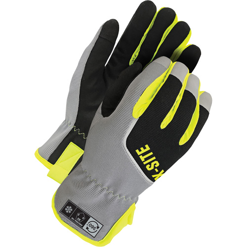 X-Site&reg; Lined Microfiber Cut-Resistant Performance Gloves, Size 6/X-Small, Thinsulate/Spandex Shell, ASTM ANSI Level A5 MAS Chibougamau