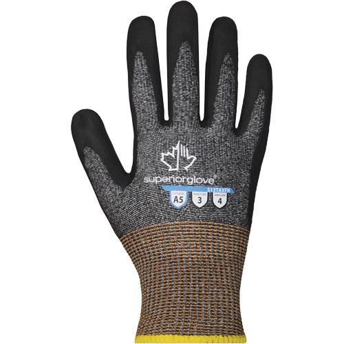 Gants minces r&eacute;sistants &agrave; la coupe PRO S13TAXFN, Taille 11, Calibre 13, Rev&ecirc;tement Mousse de nitrile, Enveloppe en TenActiv, ASTM ANSI niveau A5 MAS Chibougamau