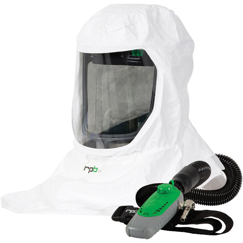 Respirateur T-Link avec casquette, tube de respiration & C40, Cagoule ample & visi&egrave;re MAS Chibougamau
