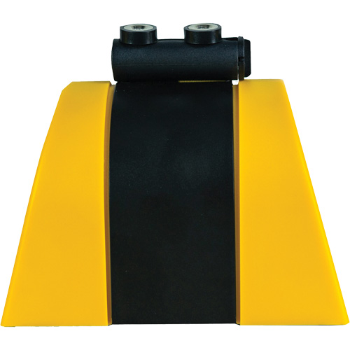 Syst&egrave;me de barri&egrave;re de s&eacute;curit&eacute; HAZLOK, Plastique, Fixation magn&eacute;tique, 30', Ruban Noir et jaune MAS Chibougamau