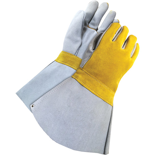 Lined Welder with 5" Cuff, Split Cowhide, Size One Size MAS Chibougamau
