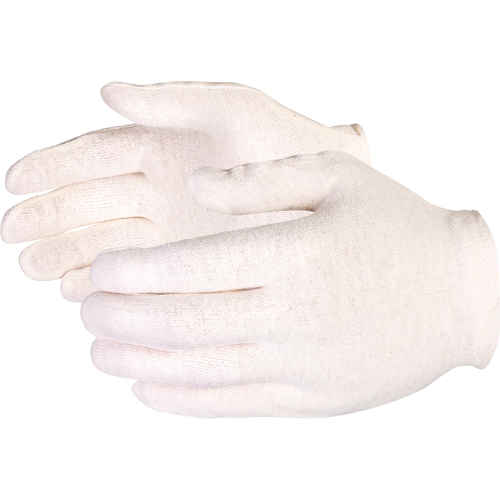 Heavyweight Jersey Inspector Gloves, Poly/Cotton, Hemmed Cuff, Men's MAS Chibougamau