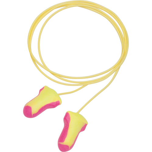 Howard Leight Laser Lite&reg; Multi-Colour Foam Earplugs, Pair - Polybag, Corded MAS Chibougamau