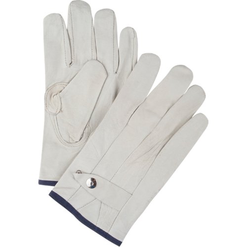 Gants de cordeur d'usage standard, T-Grand, Paume Cuir fleur de vache MAS Chibougamau