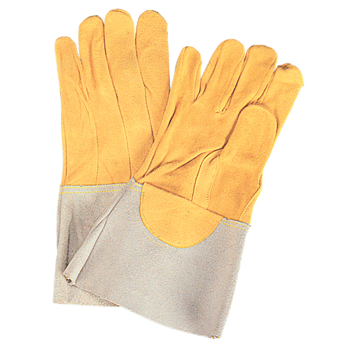 Gants de soudage TIG &agrave; ajustement sup&eacute;rieur, Cuir de daim refendu, Taille 2T-Grand MAS Chibougamau