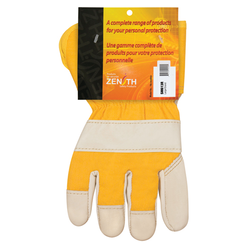 Premium Superior Warmth Fitters Gloves, Large, Grain Cowhide Palm, Thinsulate Inner Lining MAS Chibougamau