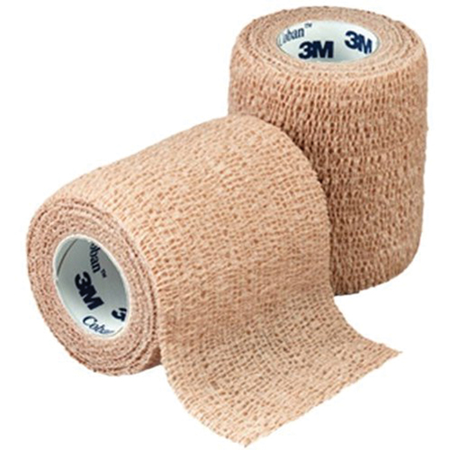 Coban Wrap, Cut to Size L x 1" W, Class 1, Self-Adherent MAS Chibougamau