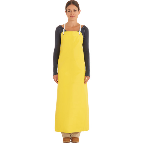 Reinforced Heavy-Duty Apron, Neoprene, 45" L x 35" W, Yellow MAS Chibougamau