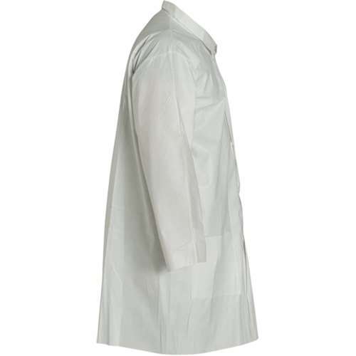 Sarrau de laboratoire ProShield 60, Microporeux/Polypropyl&egrave;ne, Blanc, Moyen MAS Chibougamau