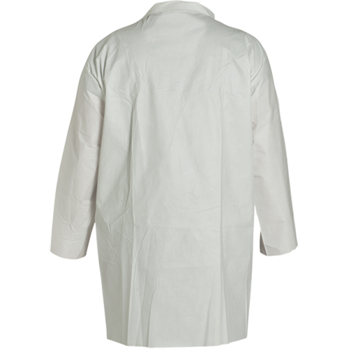 Sarrau de laboratoire ProShield 60, Microporeux/Polypropyl&egrave;ne, Blanc, Moyen MAS Chibougamau