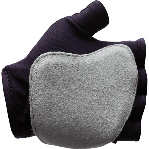 Gants antichocs sans doigts, main gauche, T-petit, Paume en Cuir refendu, Poignet &agrave; enfiler MAS Chibougamau
