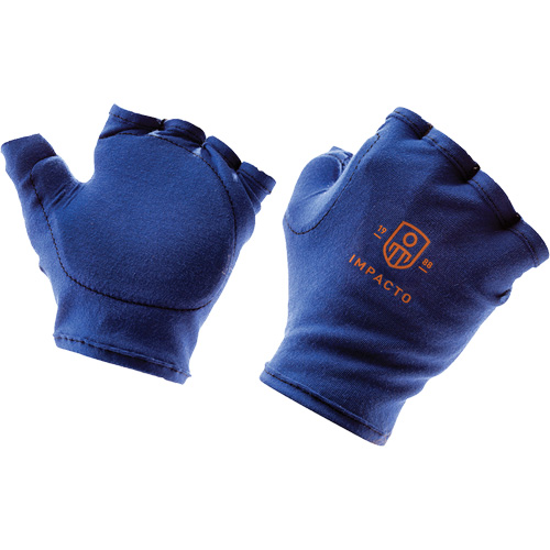 Enveloppe de gant antichoc sans doigts &agrave; prise d'outil, main gauche, Taille T-petit, Paume Synth&eacute;tique MAS Chibougamau