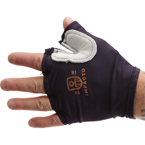 Gant sans doigts Tool Grip avec pi&egrave;ce de sangle, gauche, Taille T-petit, Paume Su&egrave;de MAS Chibougamau
