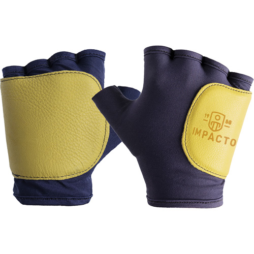 Palm and Side Impact Glove Liner-Right, X-Small, Grain Leather Palm, Slip-On Cuff MAS Chibougamau