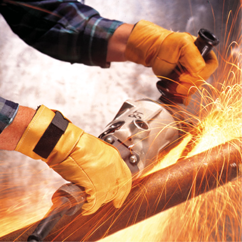 Vibration Protective Air Glove&reg;, Size X-Small, Grain Leather Palm MAS Chibougamau
