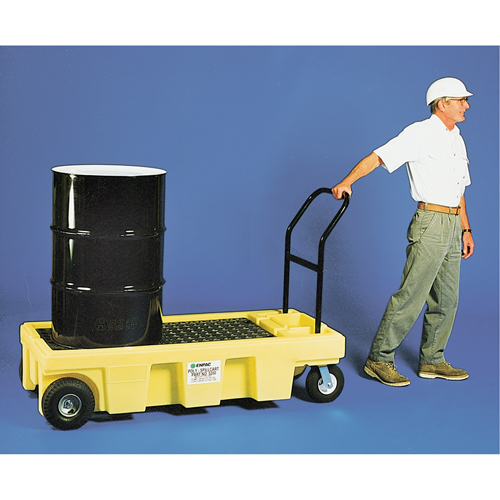 Chariots Poly-Spillcart ATC, 66,5" lo x 29" la x 46,9" h, Cap. de d&eacute;versement 57 gal. US MAS Chibougamau