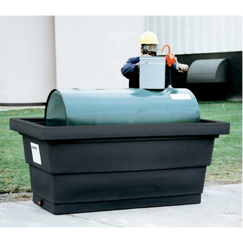 Unit&eacute; de confinement Poly-Tank 275 avec drain, 82,3" lo x 45" la x 35,3" h, 275 gal. US Capacit&eacute; MAS Chibougamau