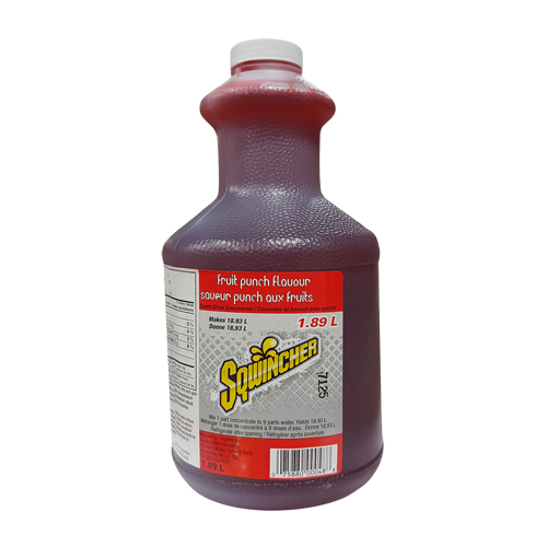 Sqwincher Boisson de r&eacute;hydratation, Concentr&eacute;, Punch aux fruits MAS Chibougamau