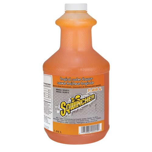 Sqwincher&reg; Rehydration Drink, Concentrate, Tropical Cooler MAS Chibougamau