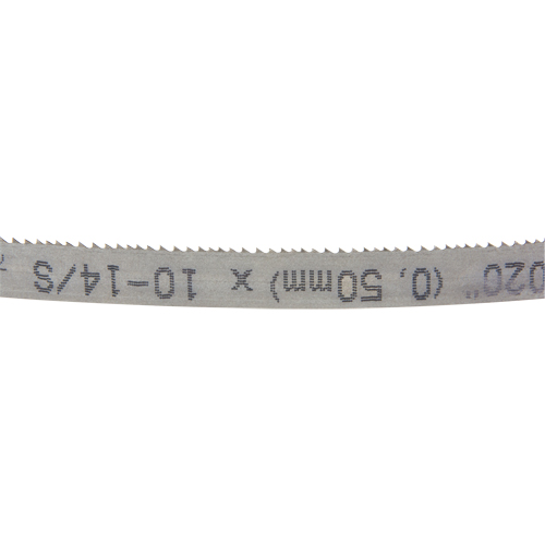 Lame de scie &agrave; ruban portable Univerz, Bim&eacute;tal, 44-7/8" lo x 1/2" la x &eacute;paisseur 0,020", 10-14 dents par pouce MAS Chibougamau