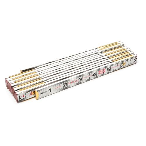 Red End&reg; Engineer's Scale Rule, 6' L, Wood, 1/16" Graduations MAS Chibougamau