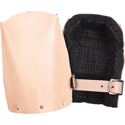 Genouill&egrave;re r&eacute;sistante, Style Boucle, Prot&egrave;ge-genoux Cuir, Tampons Mousse MAS Chibougamau