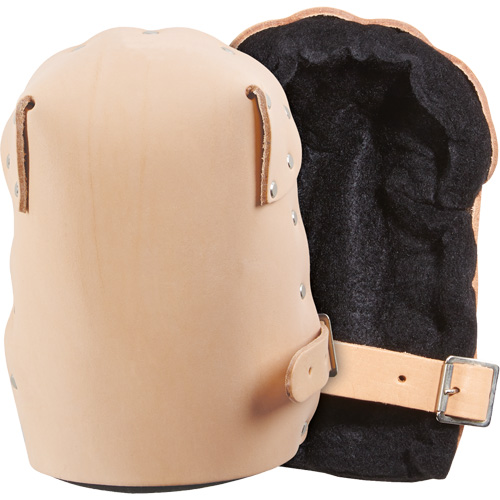 Genouill&egrave;re r&eacute;sistante, Style Boucle, Prot&egrave;ge-genoux Cuir, Tampons Mousse MAS Chibougamau