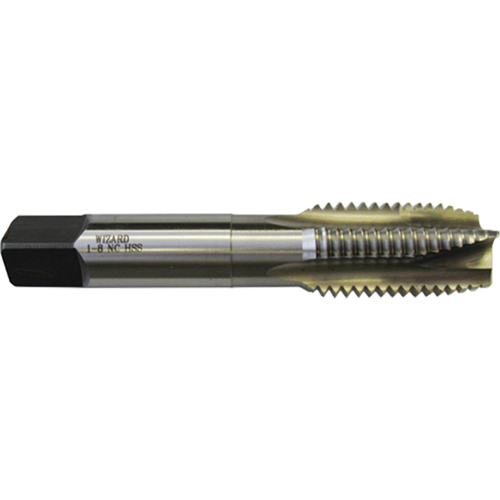 Bright Wizard Spiral Point Machine Tap, 5/8"-11 Thread, 3-13/16" L MAS Chibougamau