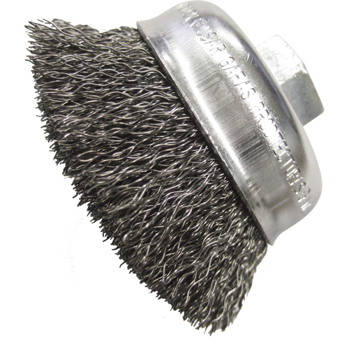 4" Crimped Wire Wheel Cup Brushes MAS Chibougamau