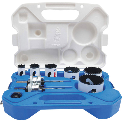 Electrician's Speed Slot&reg; Hole Saw Kit, 9 Pieces MAS Chibougamau